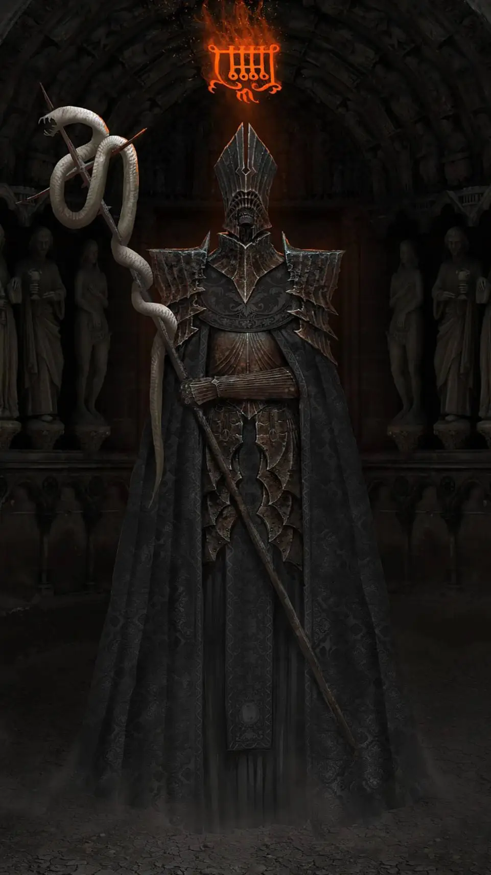 ai character: heretic priest background