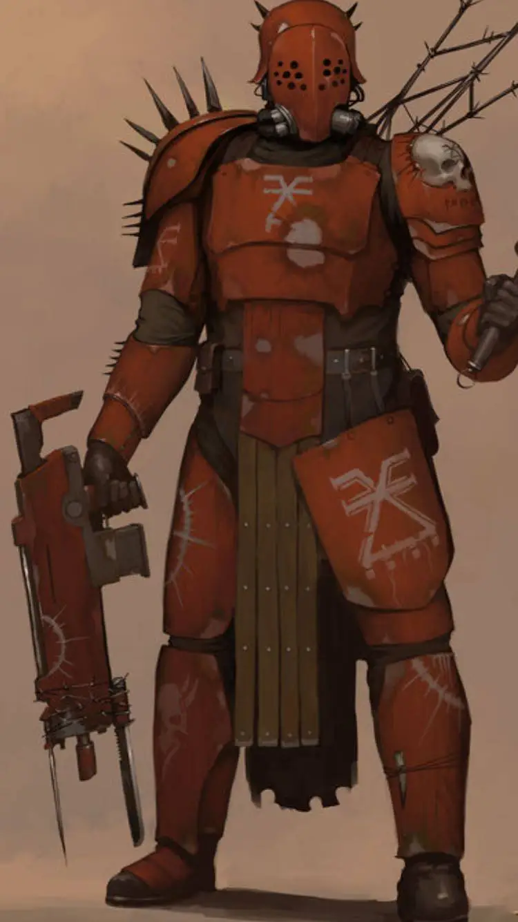 ai character: seargent kaka background