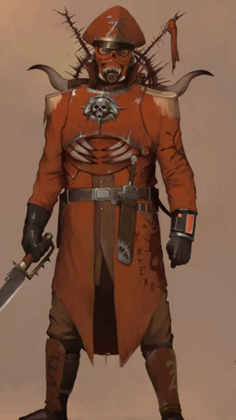 ai character: blood kommissar background