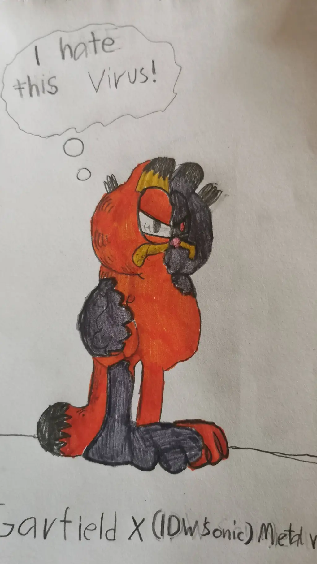 ai character: Copying  background