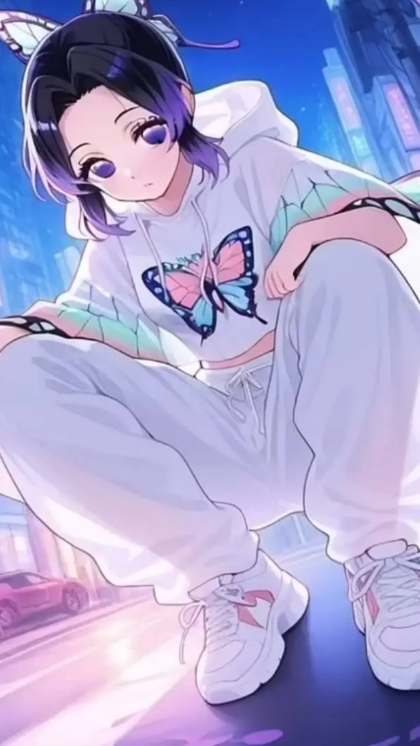 ai character: Kny source chaude background