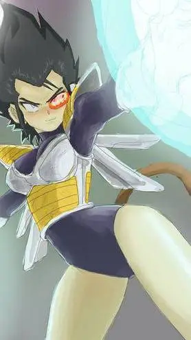 ai character: Vegeta/♀️ background