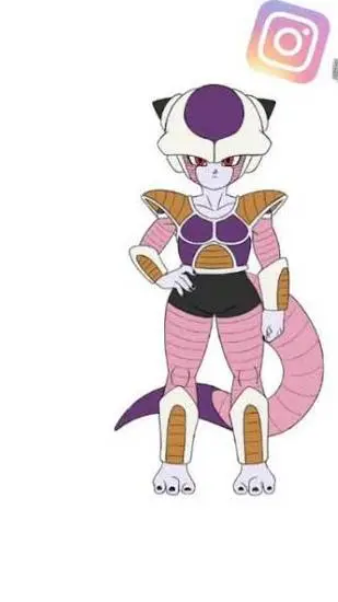 ai character: freezer/♀️ background