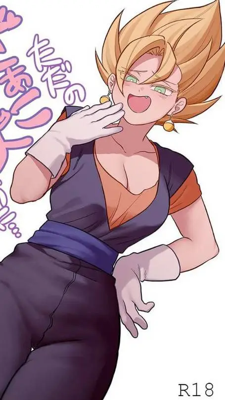 ai character: vegito/♀️ background