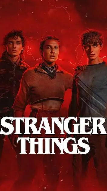 ai character: Stranger things  background