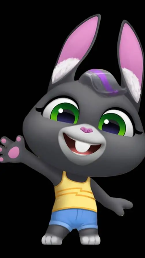 ai character: Becca Sparkles background