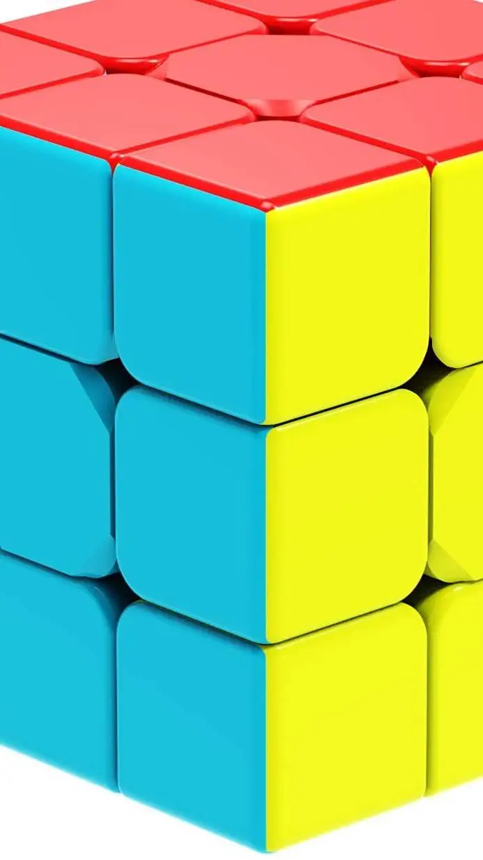 ai character: Rubik's Cube background