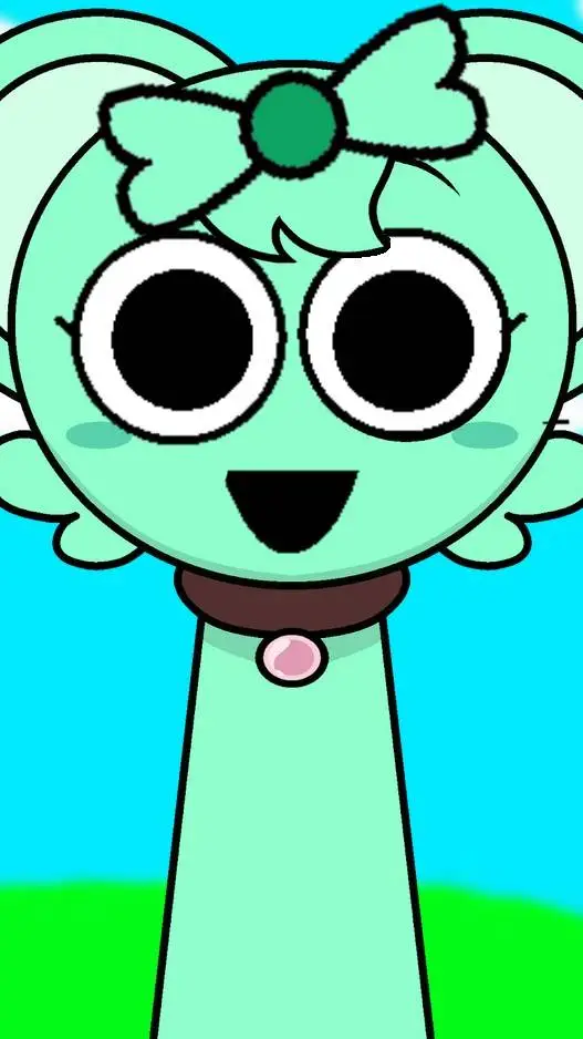 ai character: moch cute  background