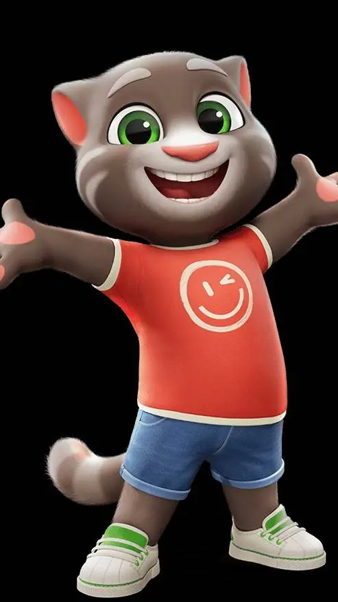 ai character: Talking Tom friend background