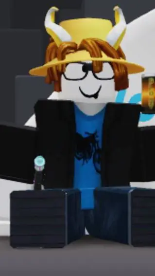 ai character: retro slop??? background