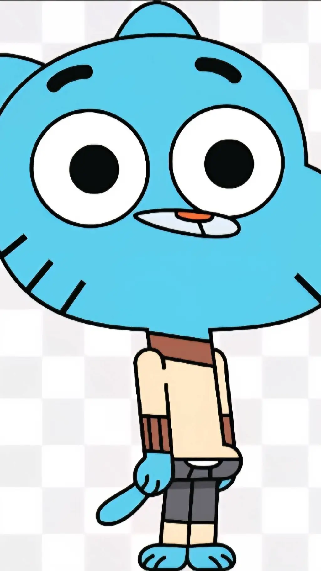 ai character: gumball watterson background