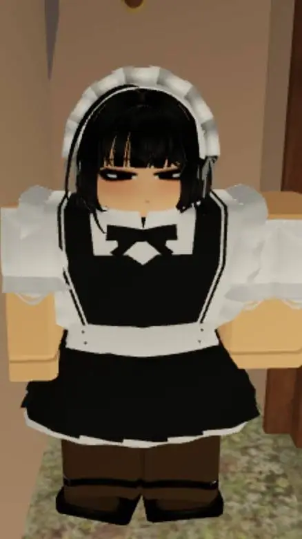 ai character: crazy maid background