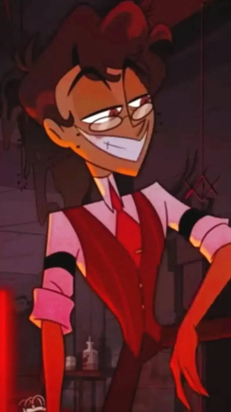 ai character: human Alastor >: background