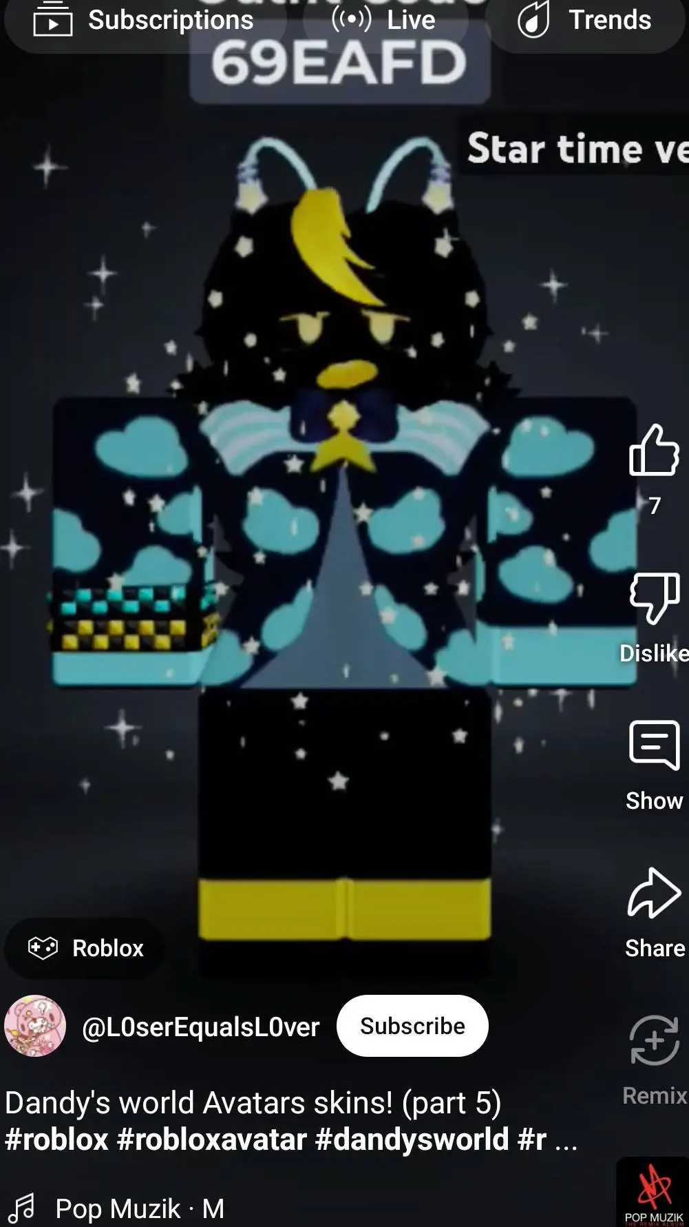 ai character: say sorry to clair background