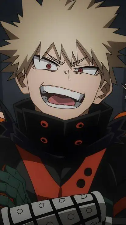 ai character: Katsuki Bakugou background