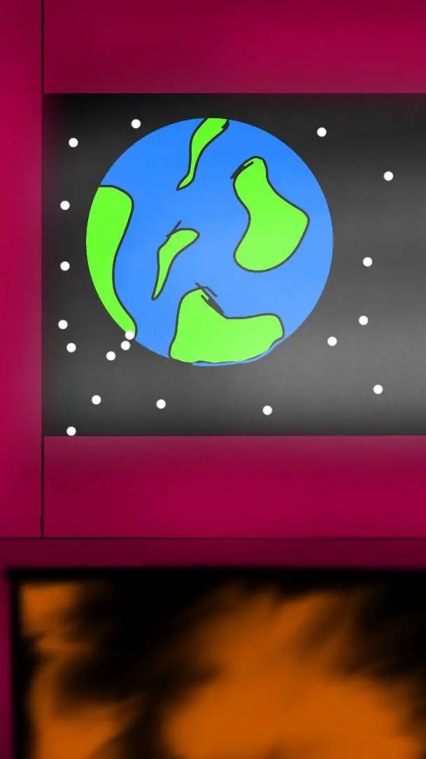 ai character: ✨🪐BACK TO SPACE🛸✨• background