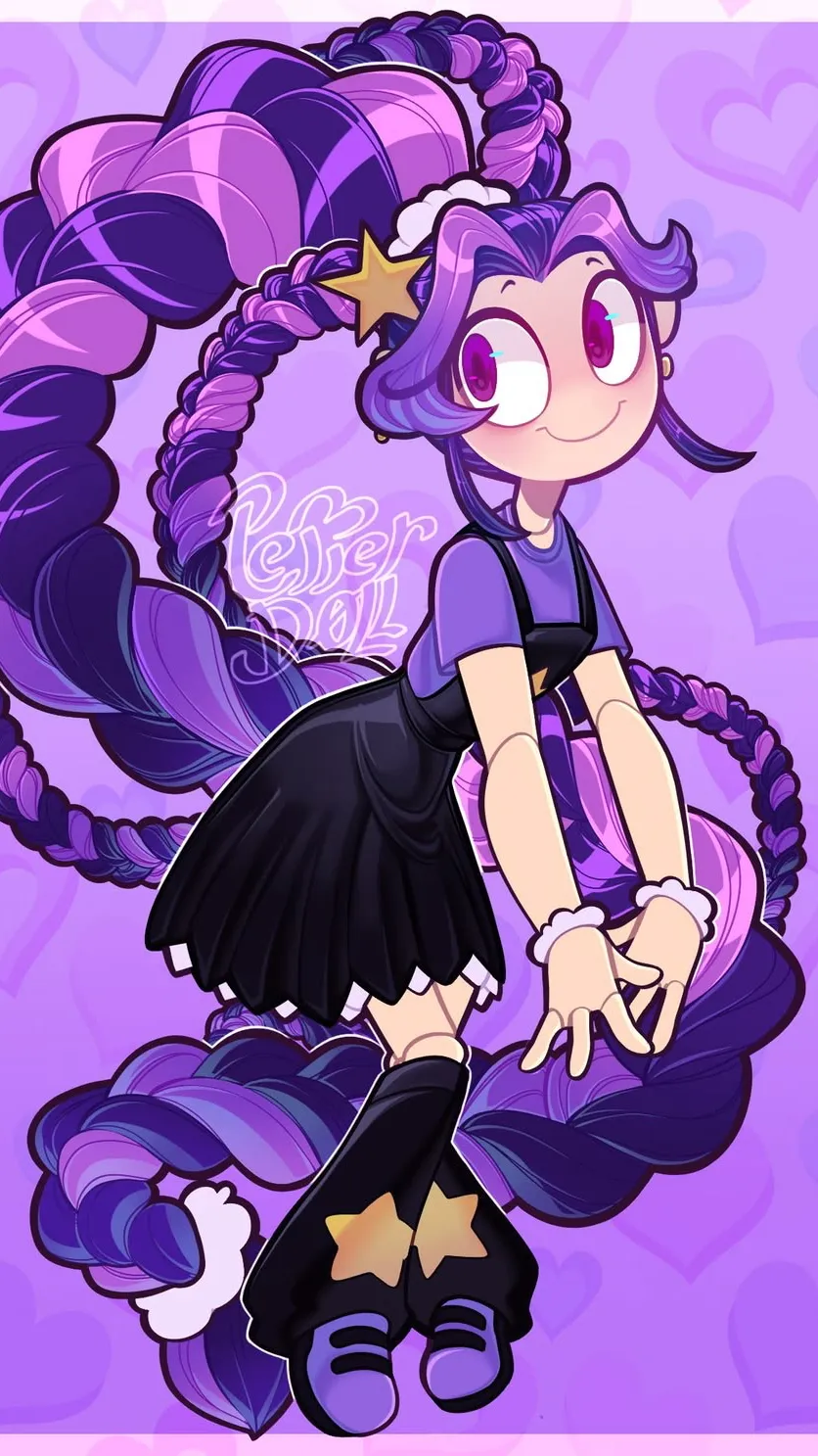 ai character: Lily Lovebraids background