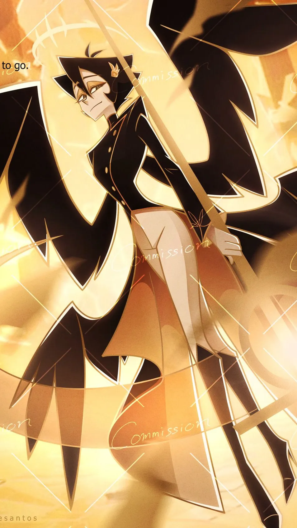ai character: Azrael background