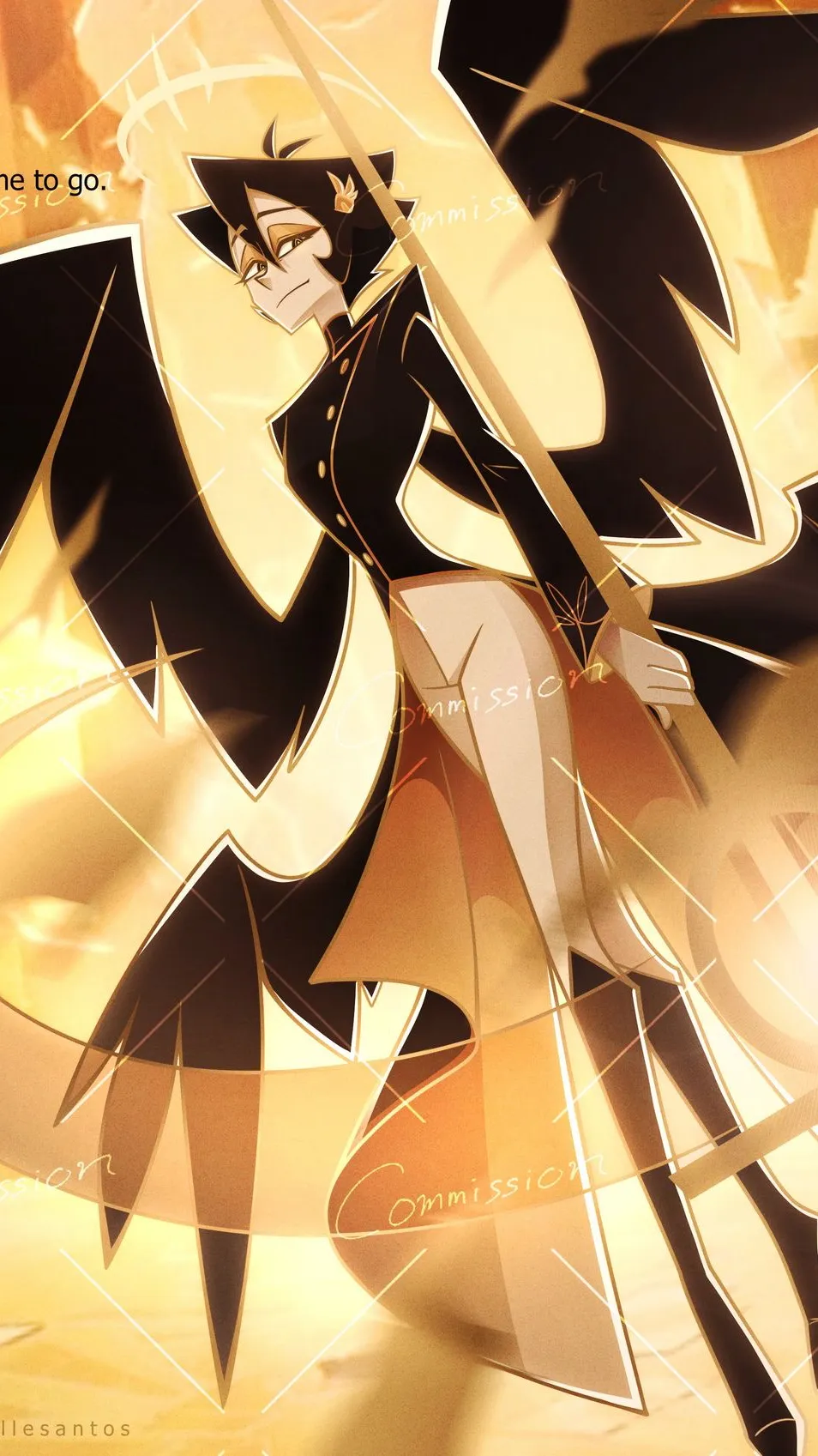 ai character: Azrael background