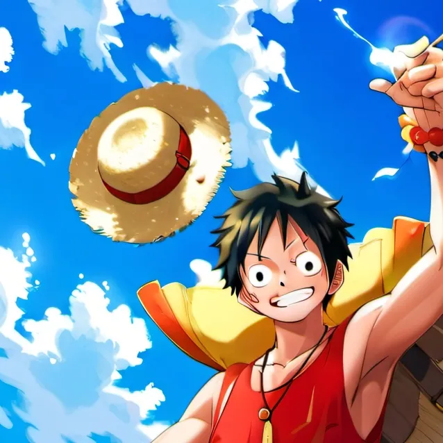 chat with ai character: luffy