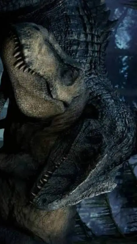 ai character: rexy x giganoto background