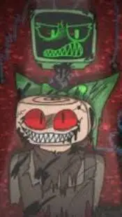 ai character: VEE E SHELLY  background