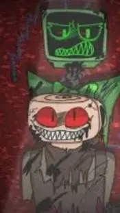 ai character: SHELLY E VEE background