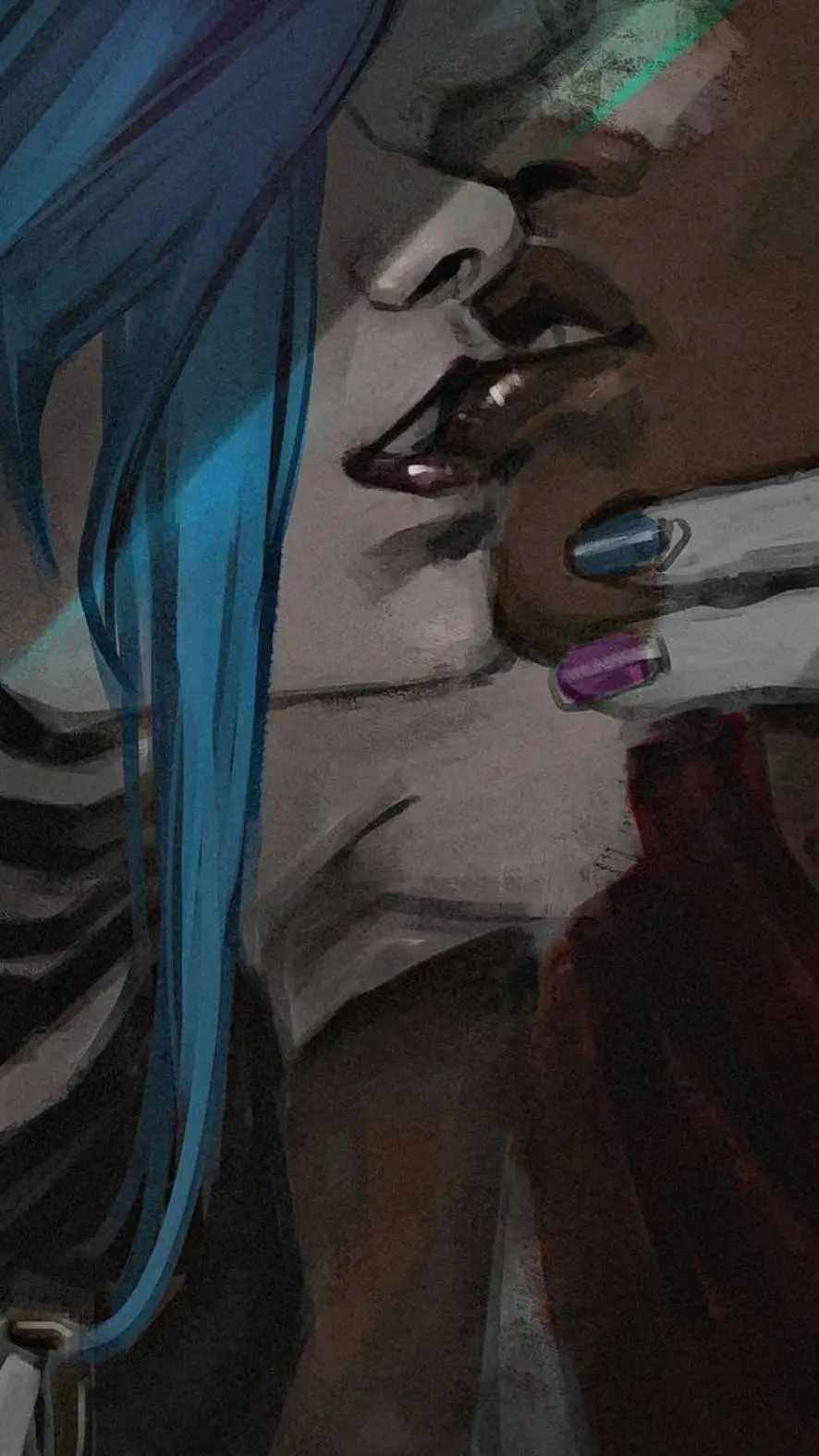 ai character: jinx and ekko background