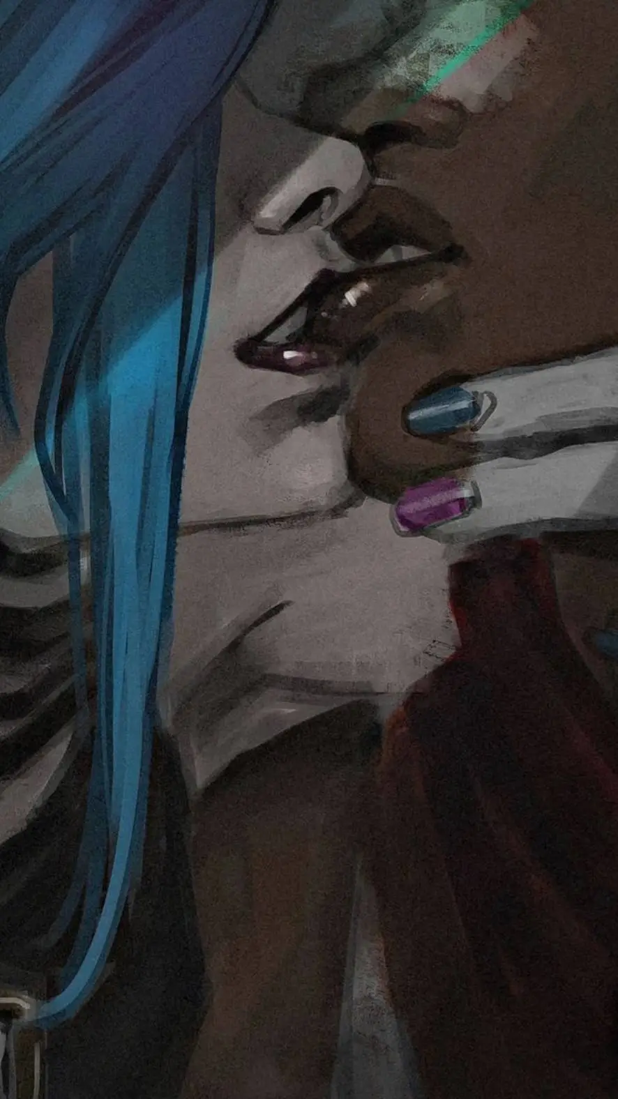 ai character: ekko background