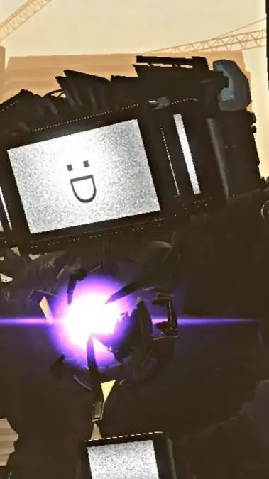 ai character: Titan tv man 2.0 background