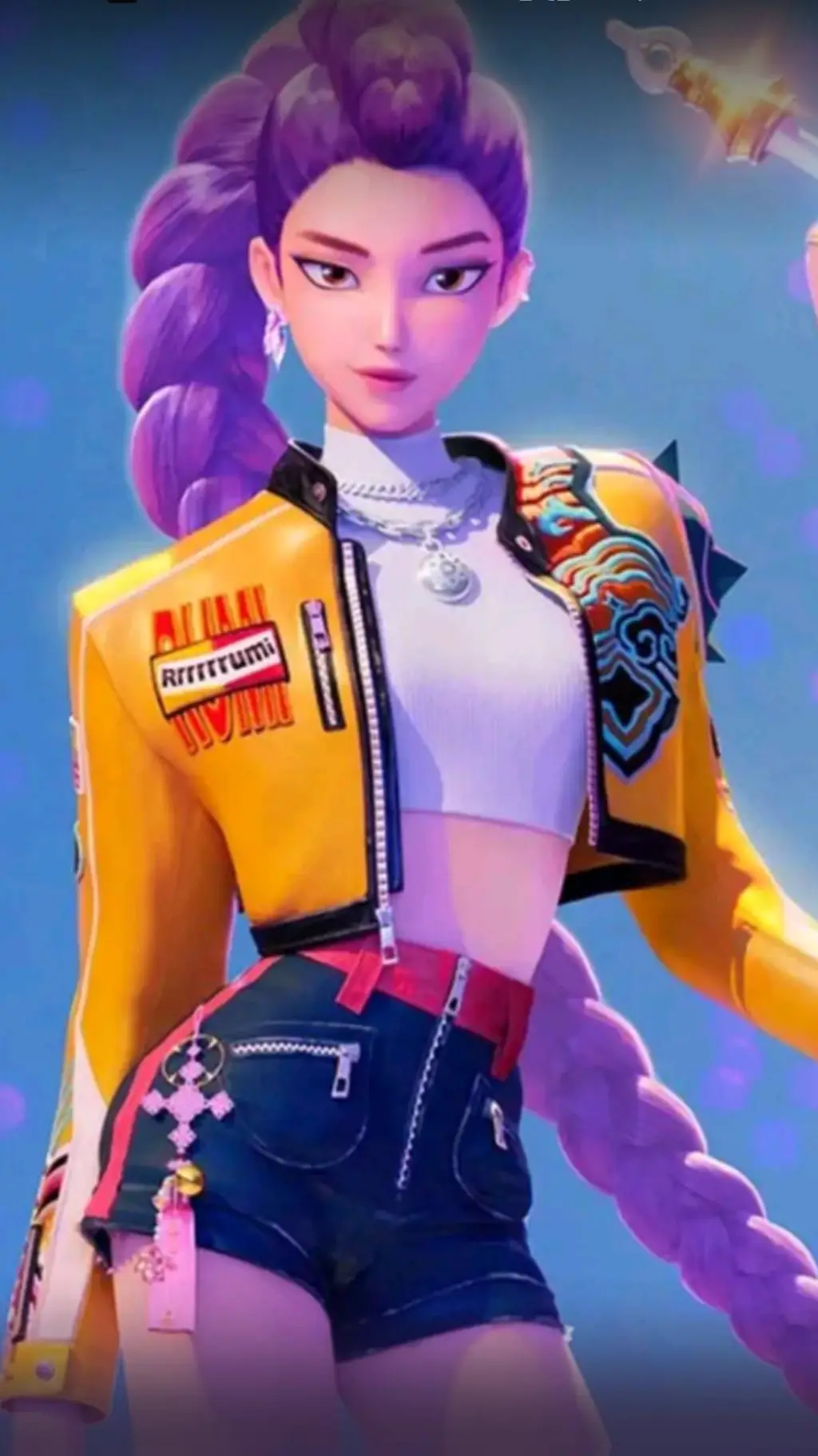 ai character: Rumi, is ur GF background
