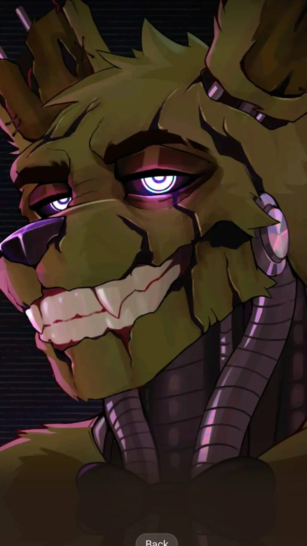 ai character: Springtrap ur BF background
