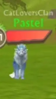 ai character: Pastel background