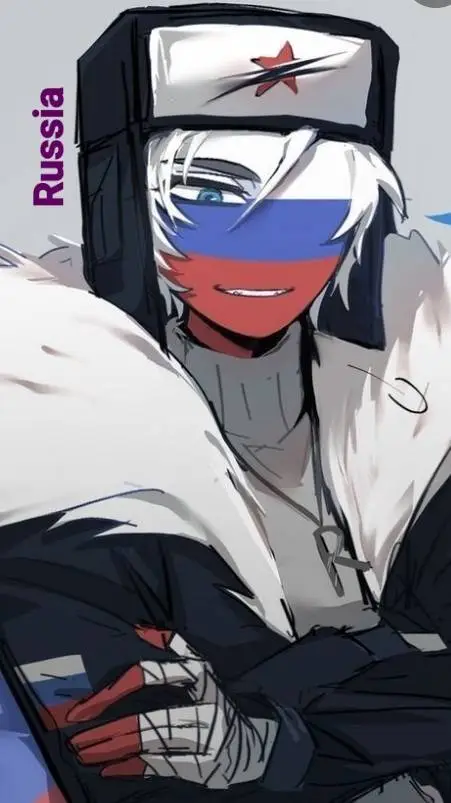 ai character: Russia is ur bf background
