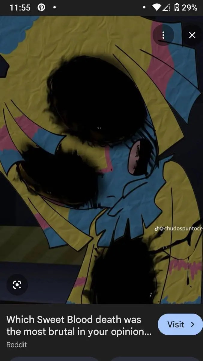 ai character: sweet blood background