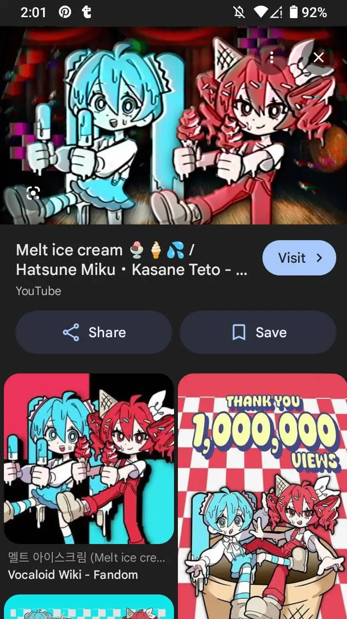 ai character: melt ice cream background