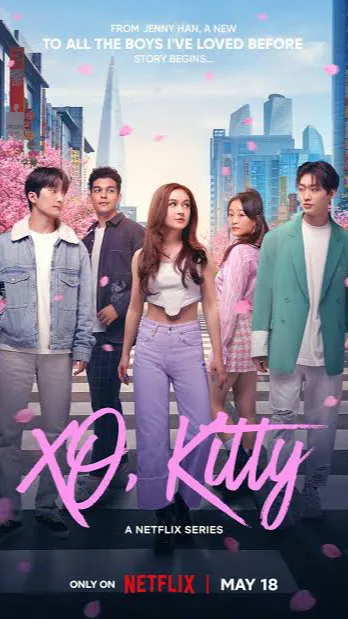 ai character: XO kitty  background