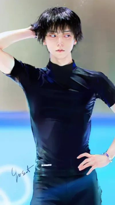ai character: Yuzuru Hanyu background