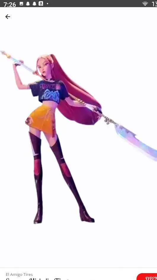 ai character: Mira background
