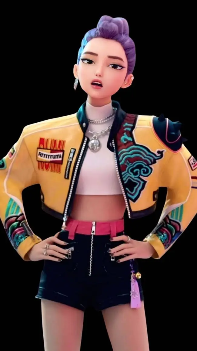 ai character: Rumi (kpop) background