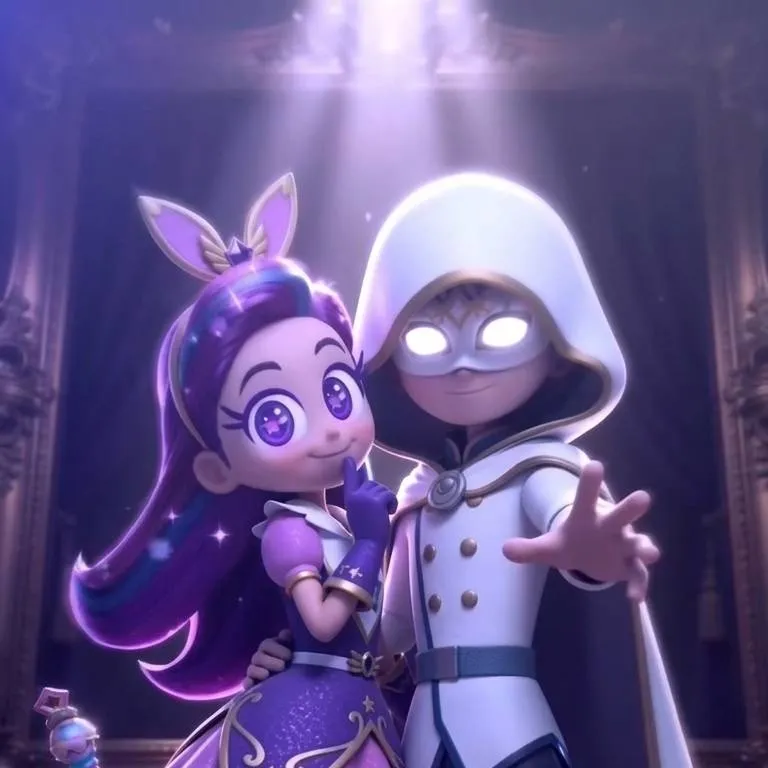 chat with ai character: Gray & Purple star