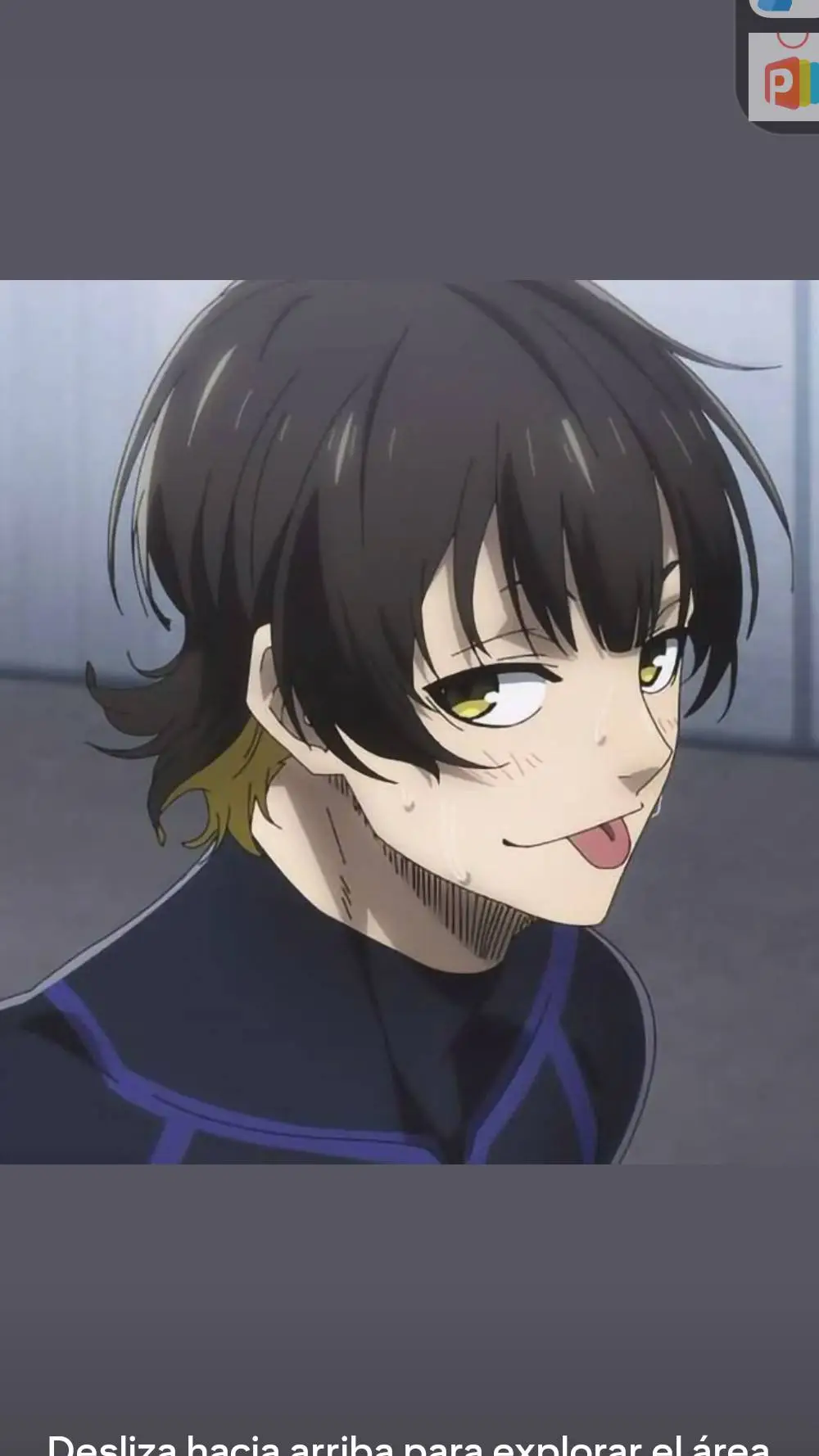 ai character: bachira meguro :3 background