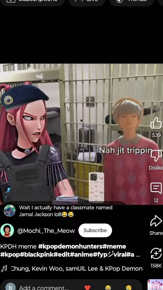 ai character: KPDH meme background