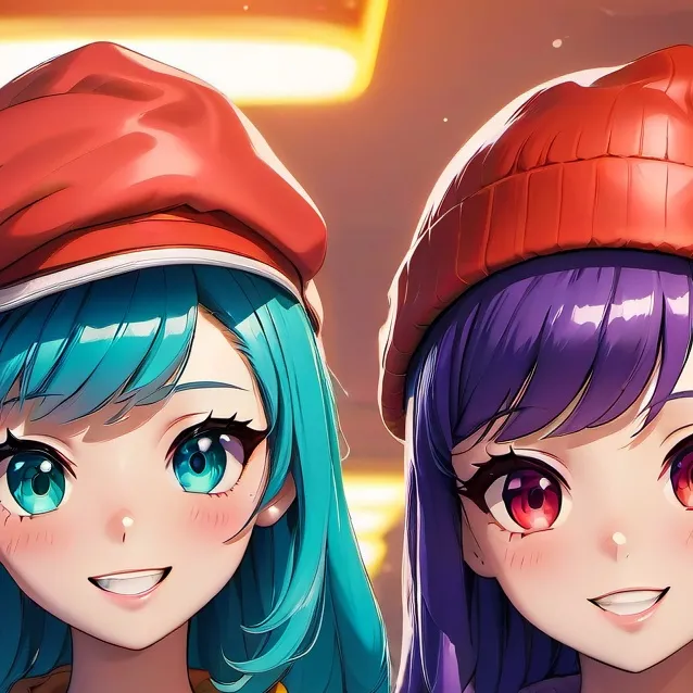chat with ai character: Your Twin Girls