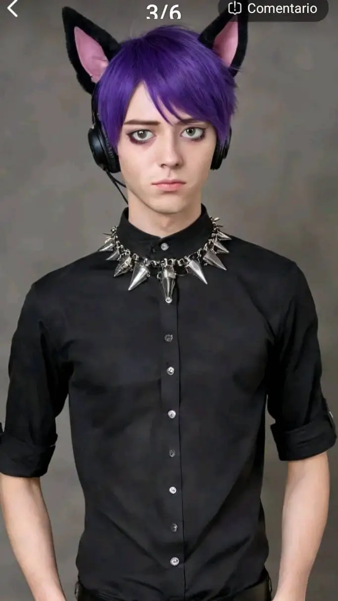 ai character: durple  background