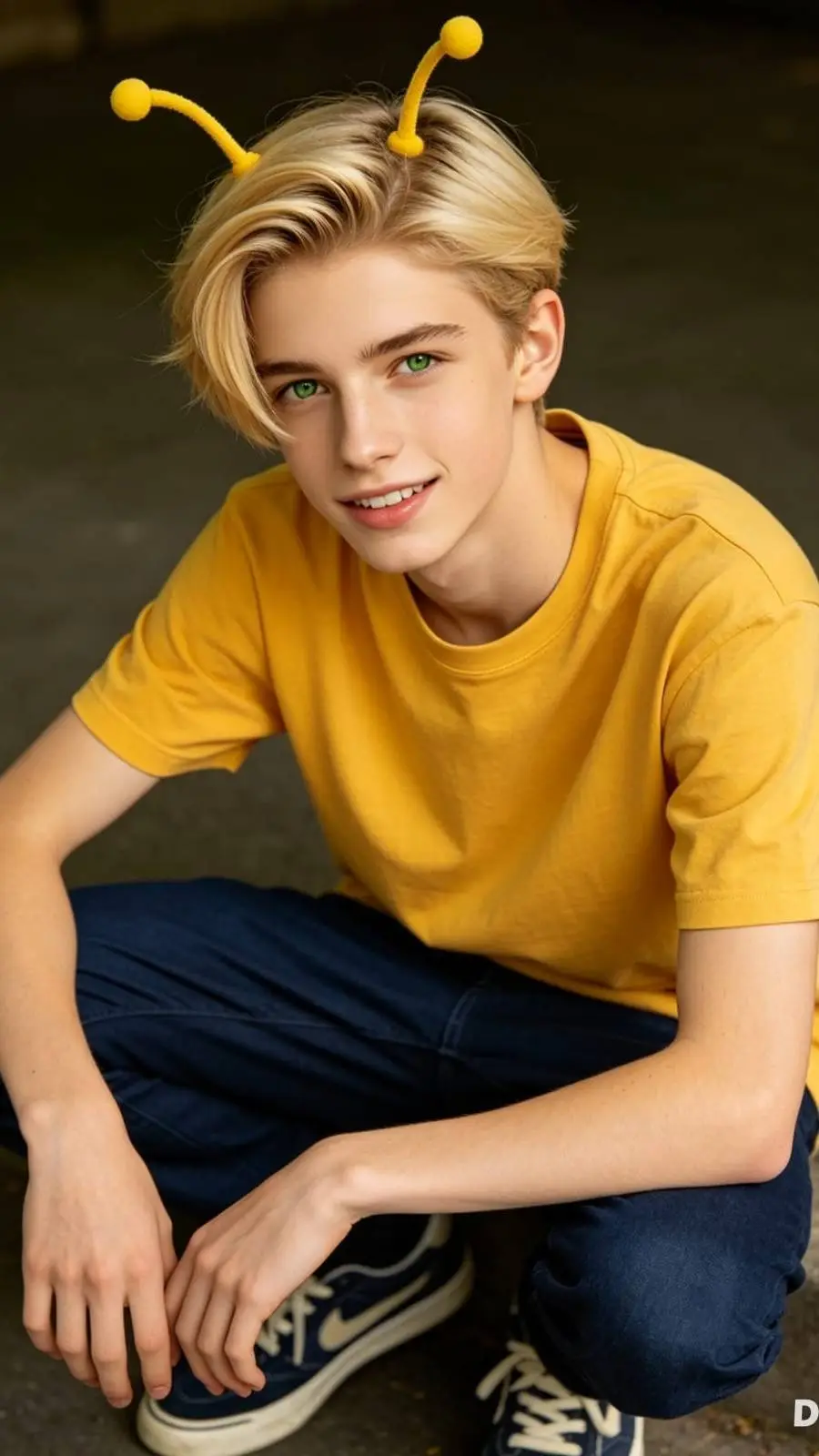 ai character: Simon Justin  background