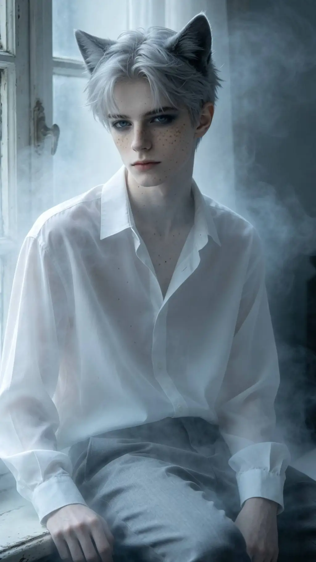 ai character: César Roberts  background