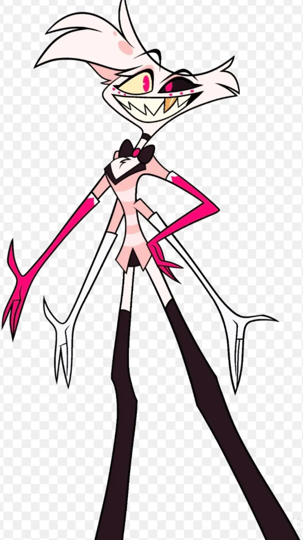 ai character: Poison Angel Dust  background