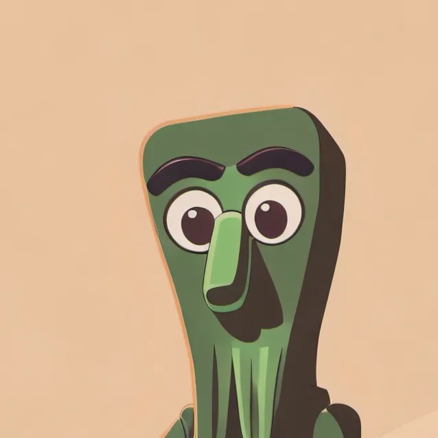 chat with ai character: Gumby