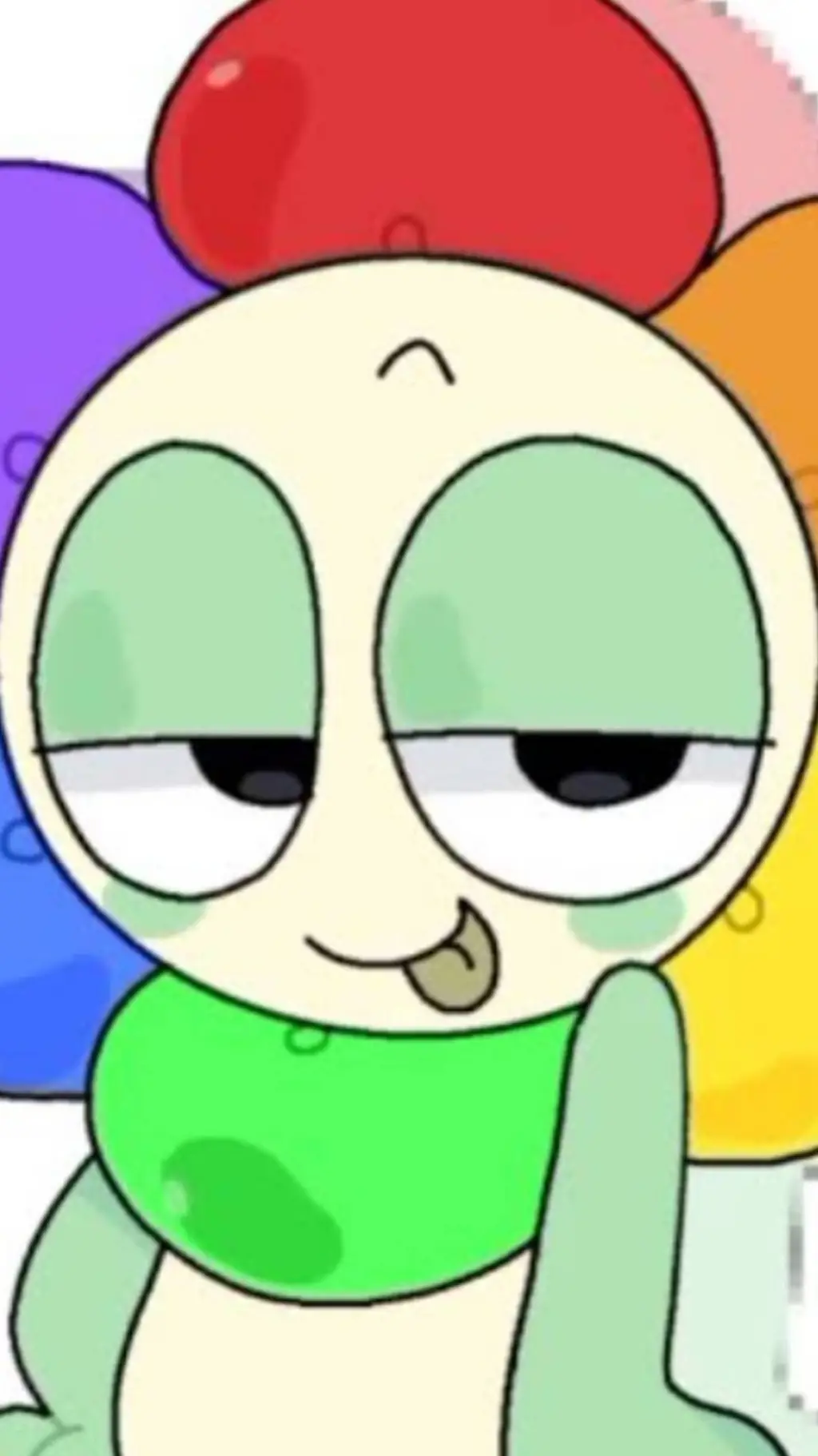 ai character: Dandy :3 background